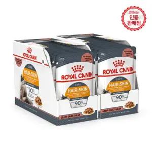 고양이 헤어앤스킨케어 파우치 85G 24팩 피모관리