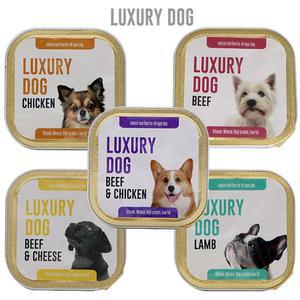 럭셔리독 사각캔 24개세트 습식사료 주식캔