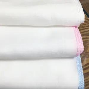 무형광 국산 순면 아기 가제 거즈면 무지 손수건20장