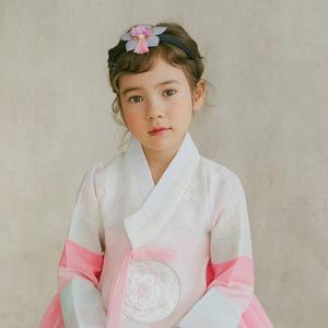 [채니봉봉] 수묵화 한복 머리띠 유아 헤어밴드