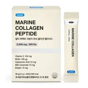 세비톨 멀티 퍼펙트 저분자 피쉬 콜라겐 펩타이드, 3.3g, 30포, 1세트