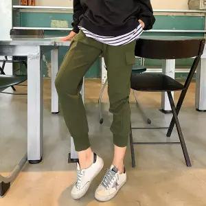 [핑크시슬리]건빵 조거 트레이닝팬츠
