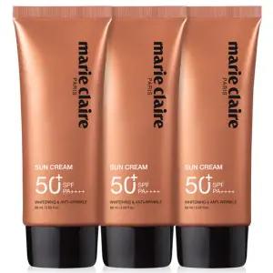 2중 기능성 선크림 60ml 3개/SPF50+ PA++++ / 대용량 데일리 선크림