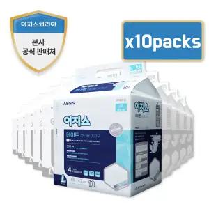 이지스 메이트 대형(L) 와이드매직벨트 겉기저귀 10매x10팩(100매)