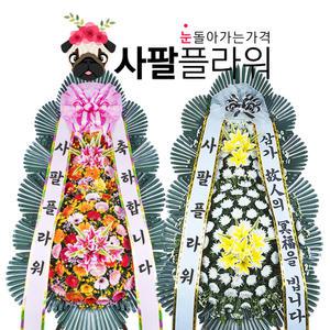 사팔플라워 축하화환 근조화환 동양란 서양란 관엽 품질보장 전국꽃배달 결혼식 개업 축하 장례식 부고 조의 반려식물