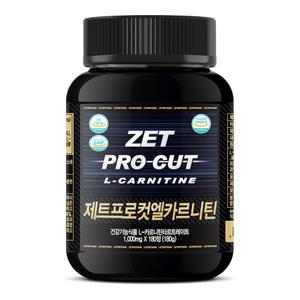 제트프로컷카르니틴 1000mg 180정 고함량 L-카르니틴 단기간 다이어트 보조제