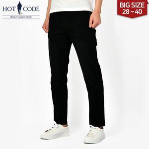 [핫코드]남자 청바지 스판 빅사이즈 블랙 워싱진 HC800-7