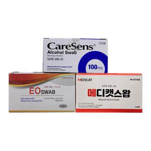 알콜스왑 일회용 알콜 소독 솜 3박스 300매