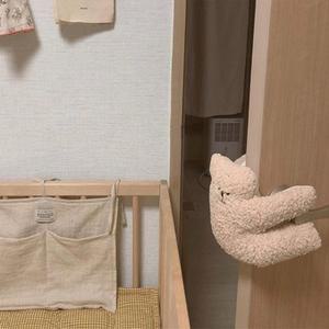 [기타](1+1) 곰 토끼 매달려 문 손끼임방지 문쾅방지 도어 쿠션