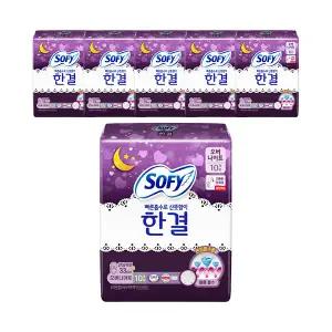 쏘피 한결 안심숙면 오버나이트 10매, 6개