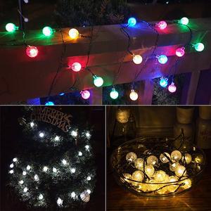 [Eagles Trading]30LED 태양광 구슬등/트리등 조명등 버블앵두등 야외등 정원등 나무조명 캠핑전등 텐트...