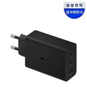[삼성][정품] 삼성전자 65W 초고속 PD3.0 PPS 트리오 충전기(케이블 미포함) / EP-T6530
