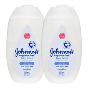 존슨즈 베이비 로션 화이트 300mL X 2개