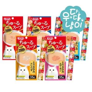 이나바 챠오 츄르스프 4연팩 35g 4개입 고양이간식