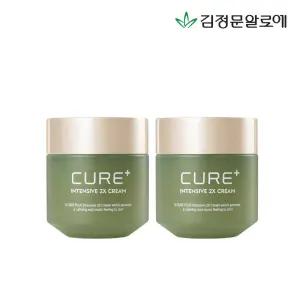 [10%] 김정문알로에 큐어 인텐시브 2x크림 50g 2개