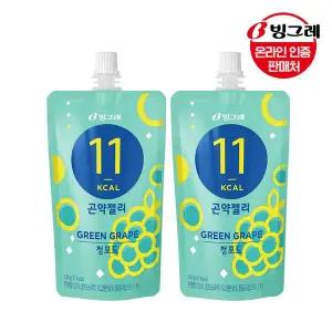 갤러리아 빙그레 11kcal 곤약젤리 청포도 130g x30개