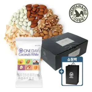 [산과들에] 코코넛하루견과 원데이코코너츠화이트 50봉 명절선물세트