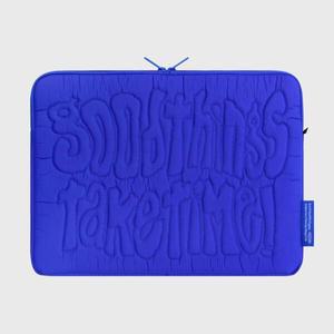 [아트박스]/어프어프 GOOD THINGS TAKE TIME-BLUE(노트북파우치)