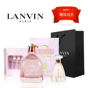 [랑방][공식수입] [랑방] 루머2 로즈 EDP 30ml 해피세트 (본품+스틱4종세트+미니어처+쇼핑백)