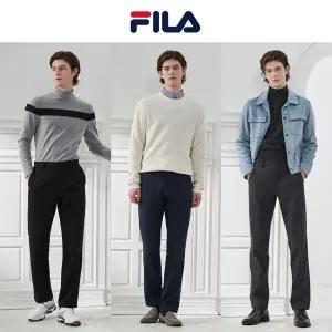 [런칭가 159000원]휠라골프 남성 기모 본딩 팬츠 팬츠 블랙+네이비+그레이 HFLF229104