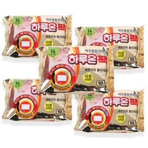 하루온 핫팩 50매/붙이는핫팩 찜질팩