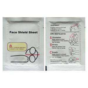 [MY] 심폐소생술 마네킨용 마우스쉴드 개별포장형 CPR1 (50매) - 30cm x 18cm