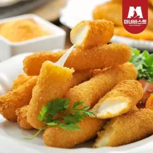 맘스터치 치즈 가득 모짜렐라 치즈스틱 1kg+1kg