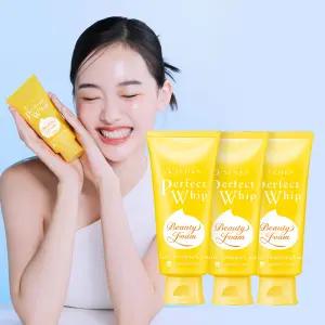 센카 퍼펙트 휩 비타민C 포어리스 글로우 100g 3개