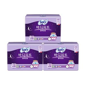 쏘피 바디피트 볼록맞춤 안심숙면 슈퍼롱 10매, 3개