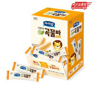 오늘출발 아이얌 구워만든 순곡물바 당근 대용량팩 50입 1개