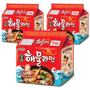 팔도 일품해물라면 115g 5입, 3개