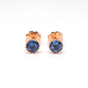 14k 런던블루토파즈 귀걸이 OPDLE1636