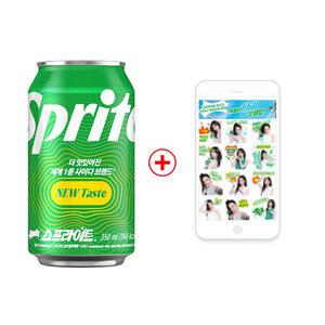 스프라이트, 350ml, 24개 + 카리나 이모티콘 증정