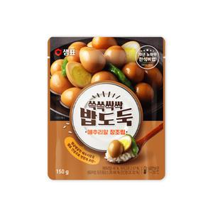 샘표 쓱쓱싹싹 밥도둑 메추리알장조림 150g x 5개