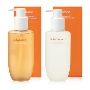설화수 순행 클렌징 2종 (폼200ml+오일200ml)