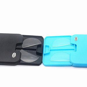 돋보기안경 Sighttoo-이중 초점 독서용 안경 남성용 렌즈 확대경 접착식 액체 실리콘 교체형 노안