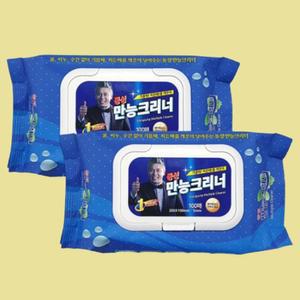 동성 만능 크리너 물티슈 클리너 주방 가스렌지 기름때 100매x5개