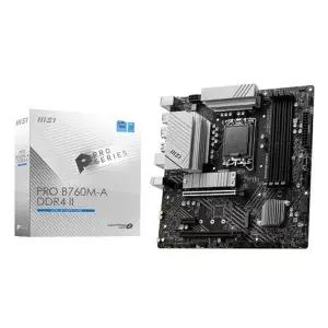 MSI PRO B760M-A DDR4 II 인텔 메인보드 CL