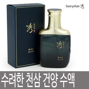 수려한 천삼 건양 수액 140ml / 남성용 스킨 / 주름개선 미백 기능성 화장품 / 수분 젤 타입