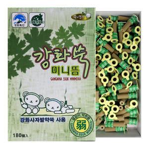 강화 쑥 미니뜸 약 180개입 사자발 약쑥 사용 쑥뜸