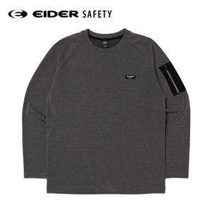 티셔츠 아이더 SAFETY TS-F2303 라운드넥 와플 스판 활동성 우븐포켓 추동 오피스 근무복 워크웨어