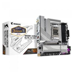 GIGABYTE B650M AORUS ELITE AX ICE 피씨디렉트 기가바이트