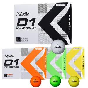[혼마] HONMA D1 골프공 2피스 48구 4다즌 비거리 골프볼
