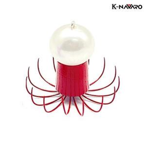 금호조침 쭈왕15 GK-421 레드 쭈꾸미 애자 볼 카본바늘 연질
