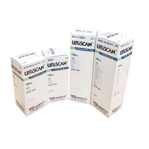 (영동제약) 유린스틱 소변검사 시험지(2종) URISCAN 2 GP Strip (100개입)