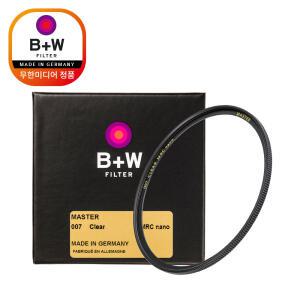 (컴온탑) 슈나이더 B+W MASTER MRC nano 007 Clear 77mm 필터 (신형)