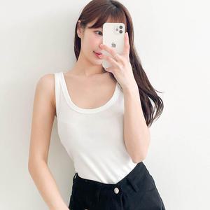 모닝 골지 망고나시/이너웨어/민소매/슬립/파자마/홈웨어