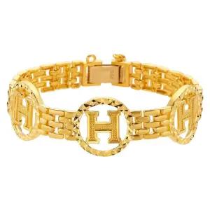 갤러리아 여자 순금 팔찌 체인 원 H 금 24K 37.5g 18K장식