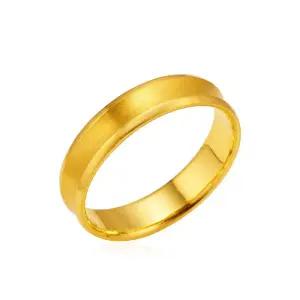 갤러리아 여자 순금 반지 무광 라인 24K 3.75g 애끼 검지 엄지