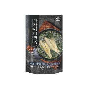 어부백서 국내산 가자미 미역국 3팩